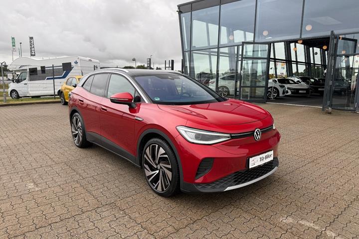 Rød VW ID.4 fra 2023