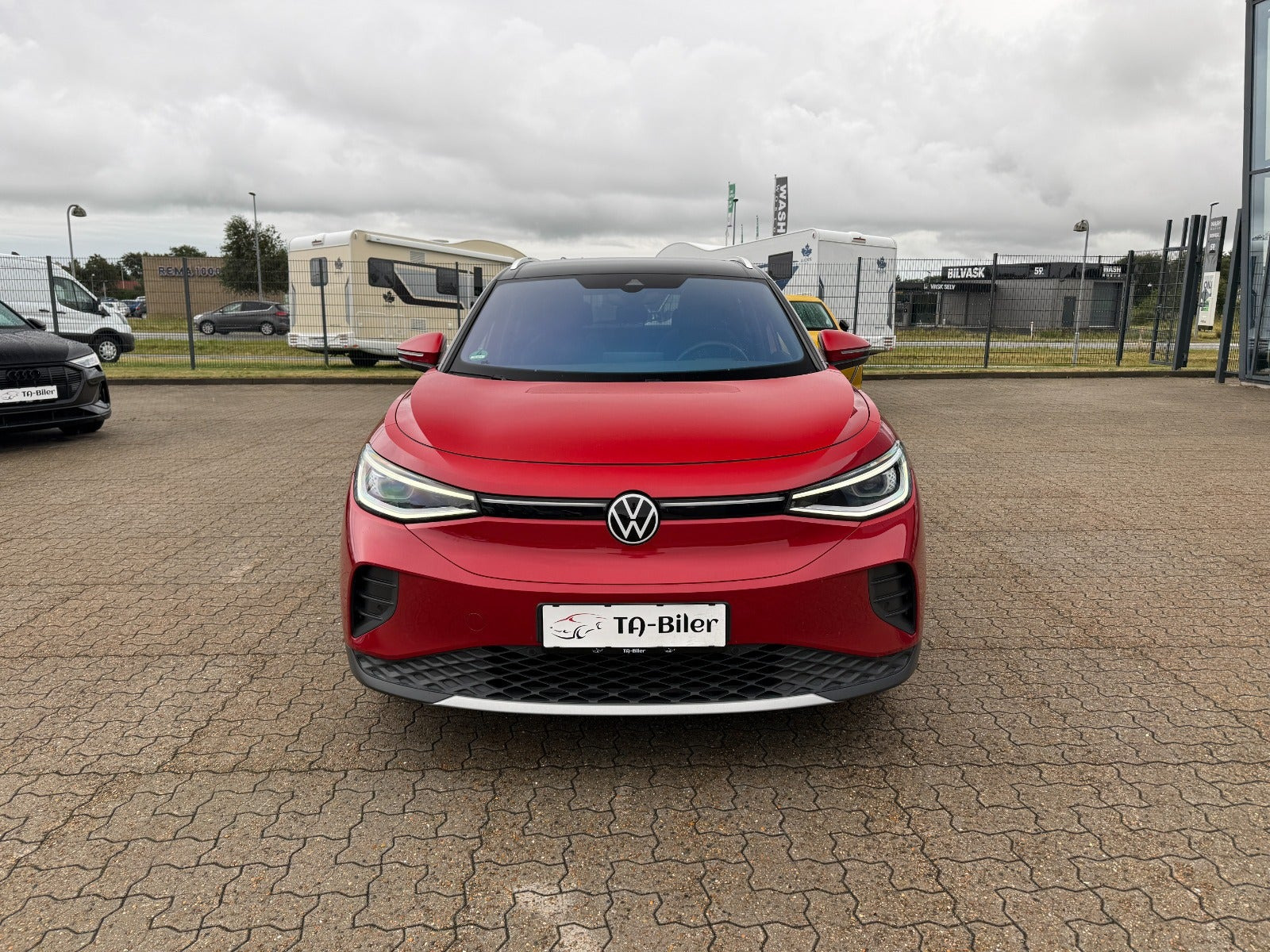 Rød VW ID.4 fra 2023