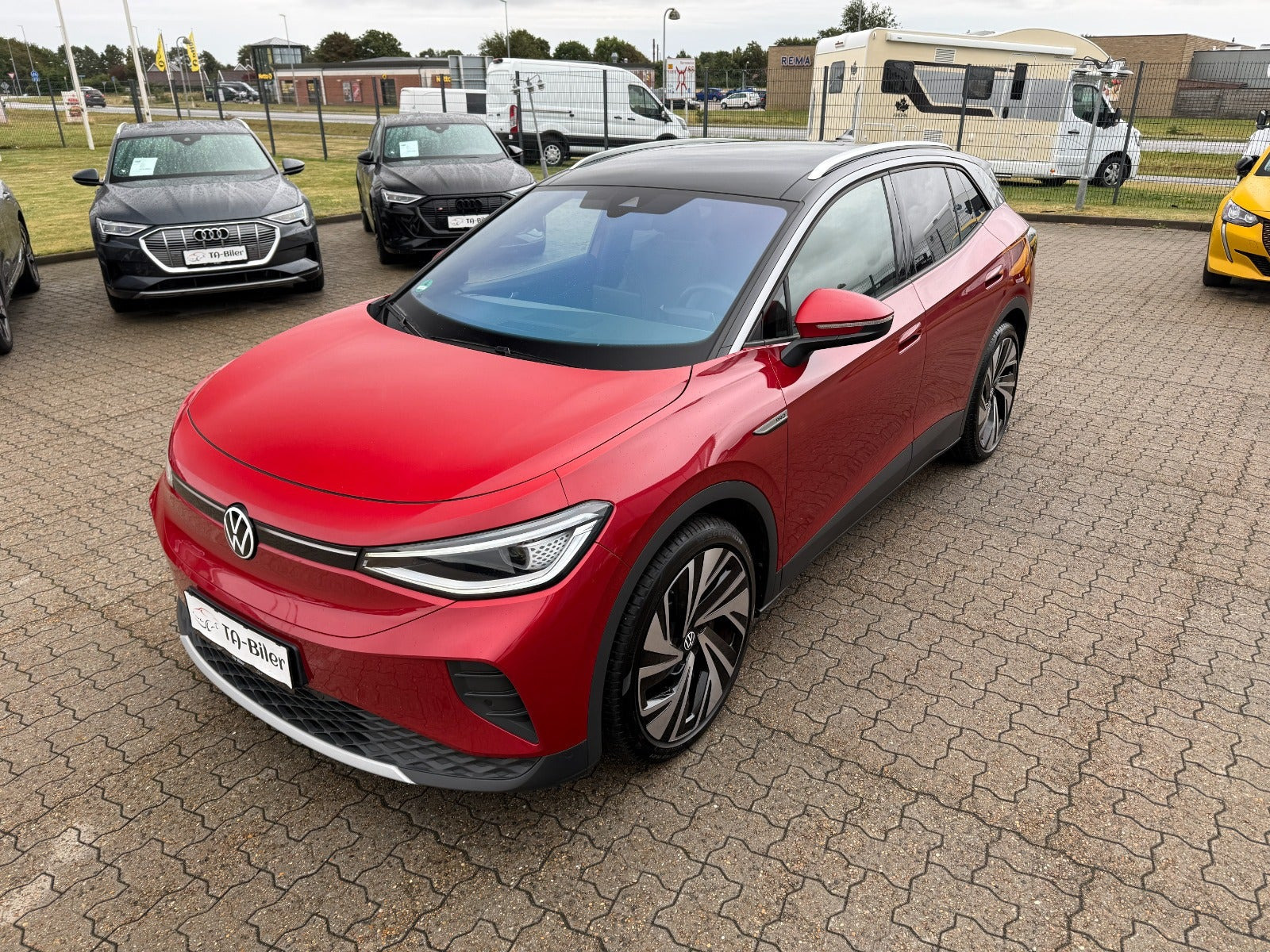 Rød VW ID.4 fra 2023
