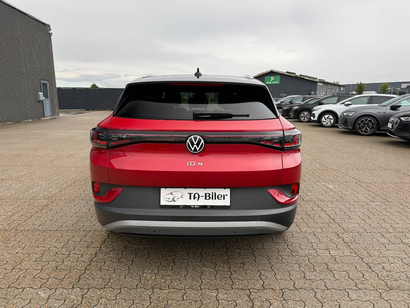 Rød VW ID.4 fra 2023