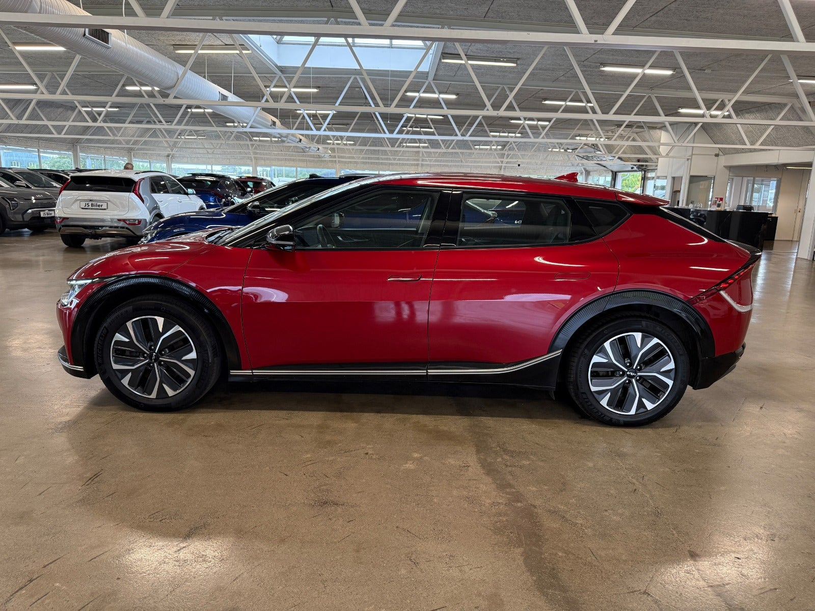 Rød Kia EV6 fra 2022