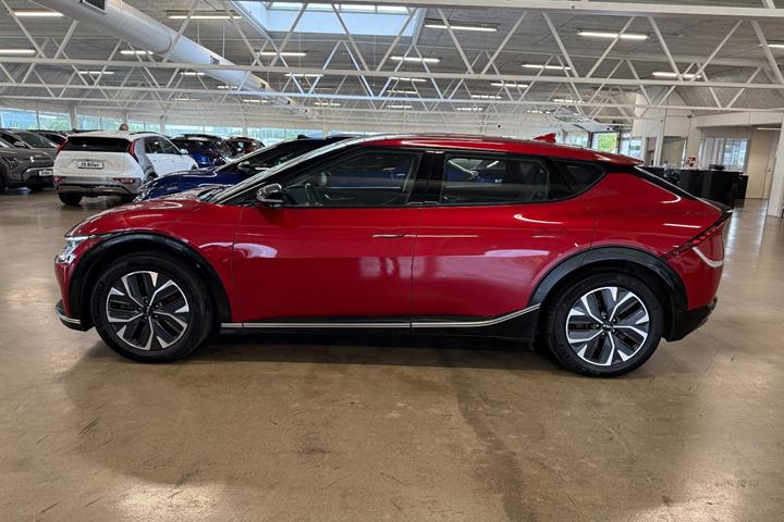Rød Kia EV6 fra 2022