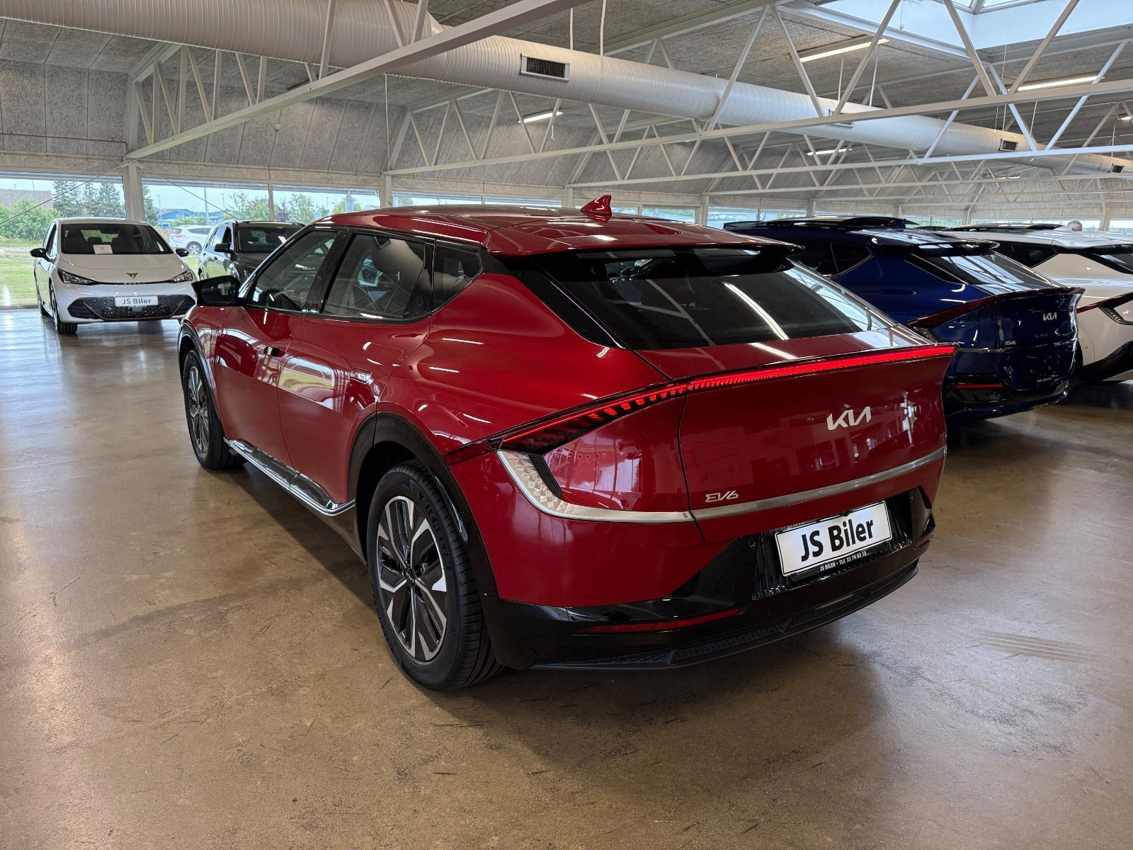 Rød Kia EV6 fra 2022