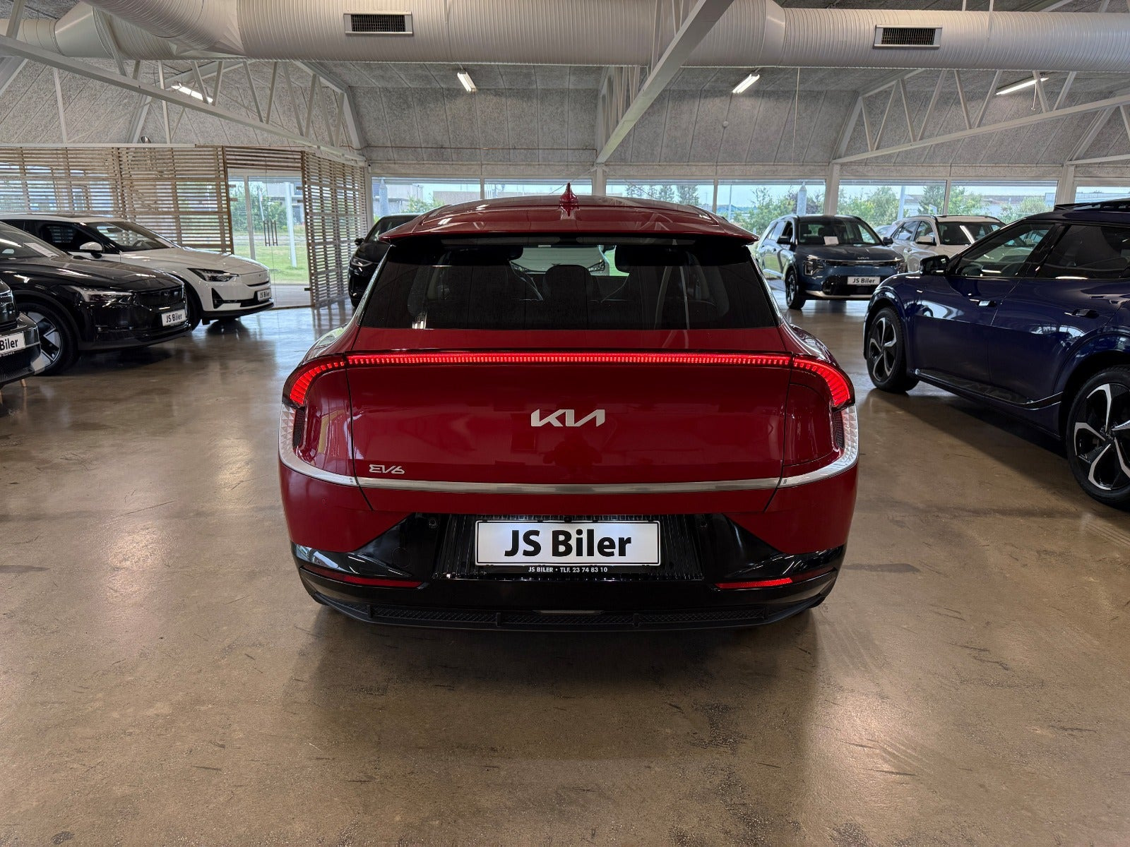 Rød Kia EV6 fra 2022