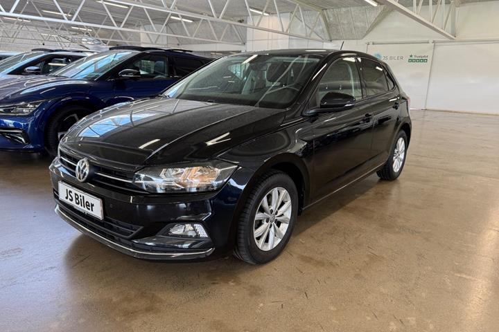 Sort VW Polo fra 2019