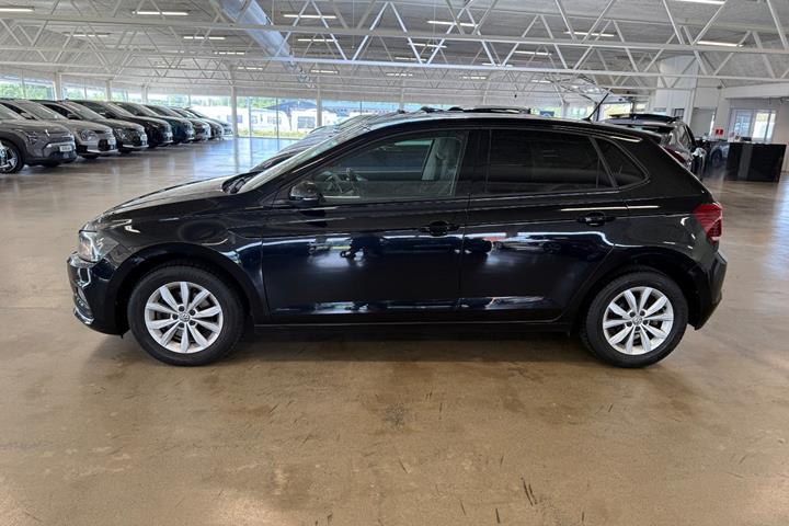 Sort VW Polo fra 2019