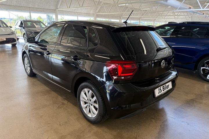 Sort VW Polo fra 2019