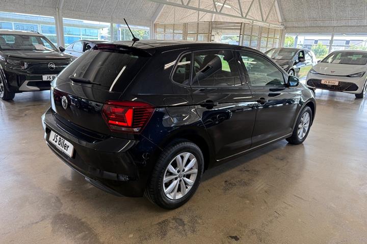 Sort VW Polo fra 2019