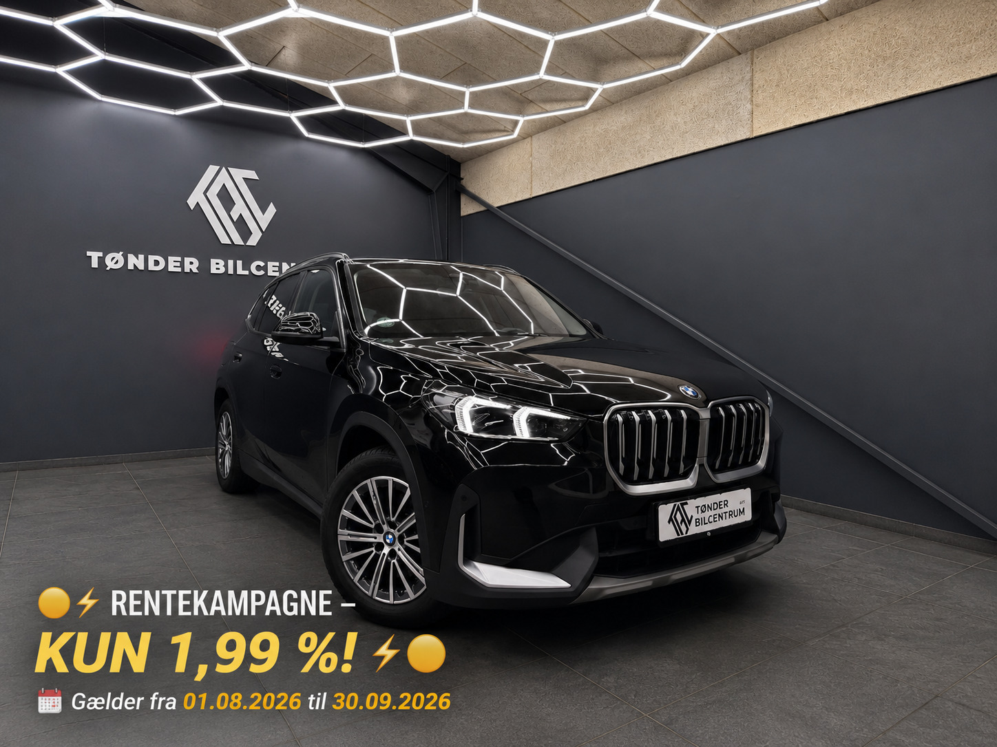 Sort BMW iX1 fra 2023