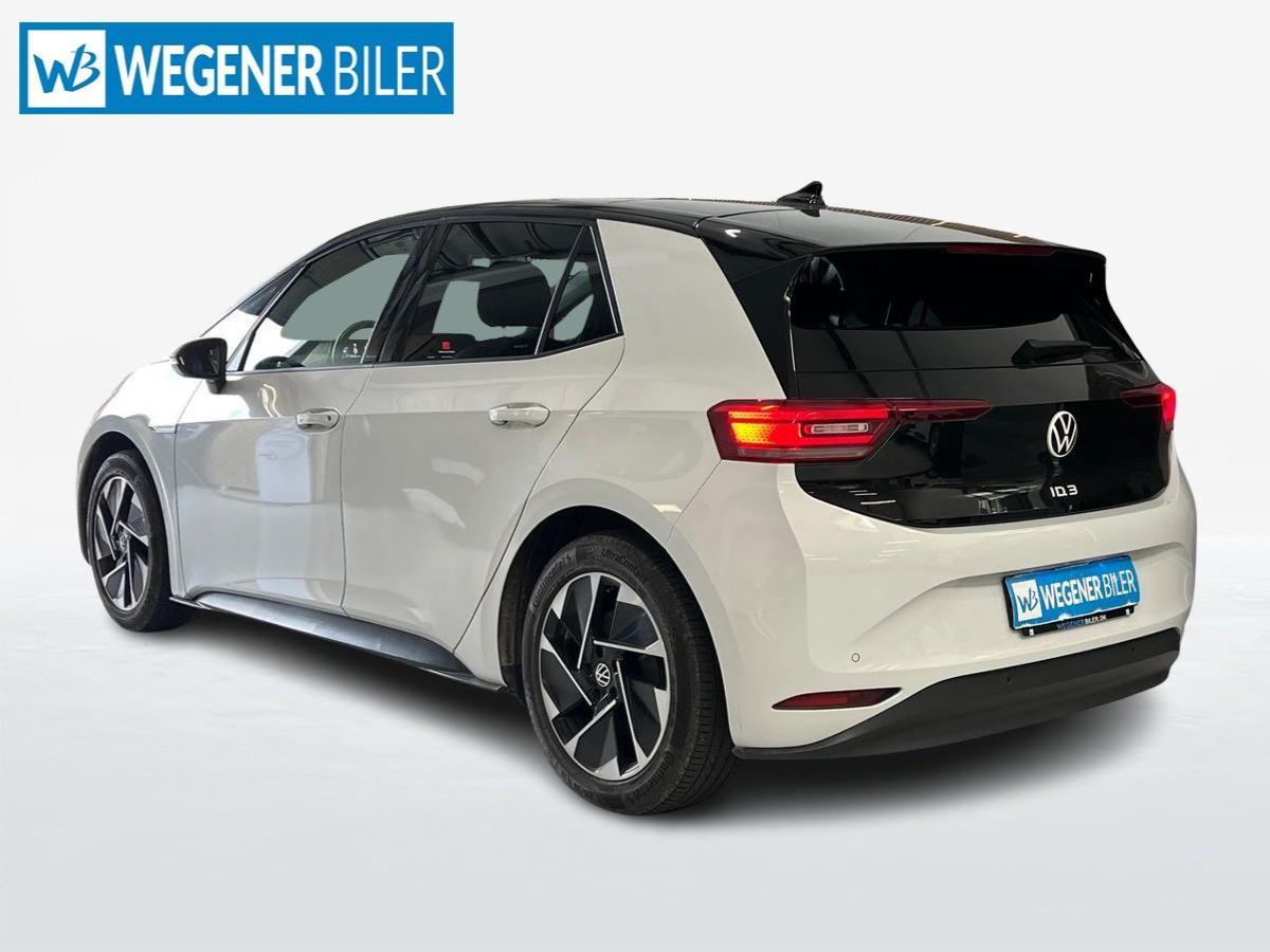 Hvid VW ID.3 fra 2020