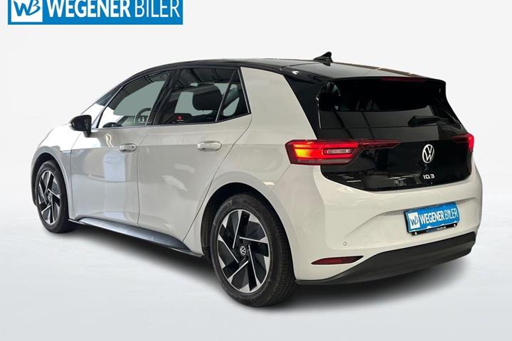 Hvid VW ID.3 fra 2020