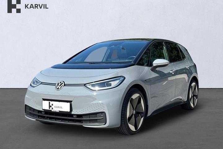 Grå VW ID.3 fra 2020