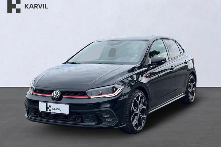 Sort VW Polo fra 2023