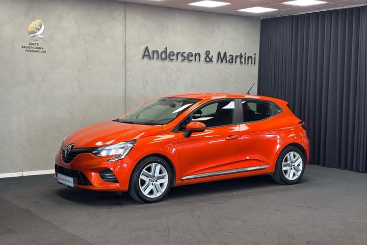Orange Renault Clio fra 2019