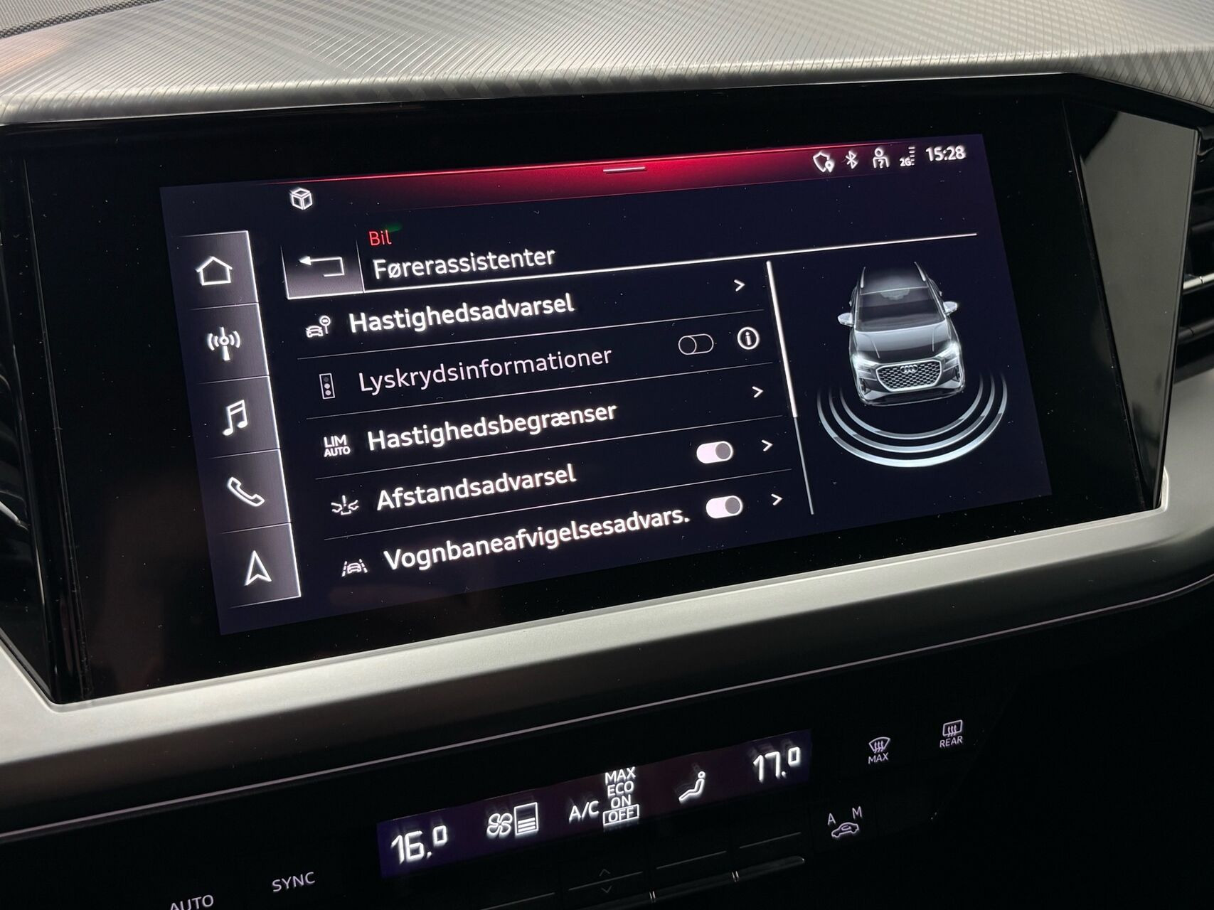 Sort Audi Q4 fra 2023