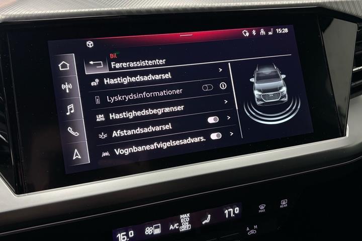 Sort Audi Q4 fra 2023
