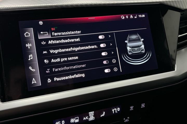 Sort Audi Q4 fra 2023