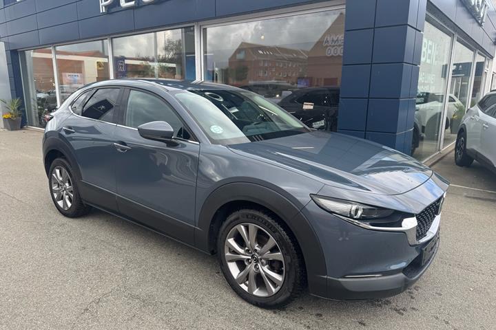 Grå Mazda CX-30 fra 2020