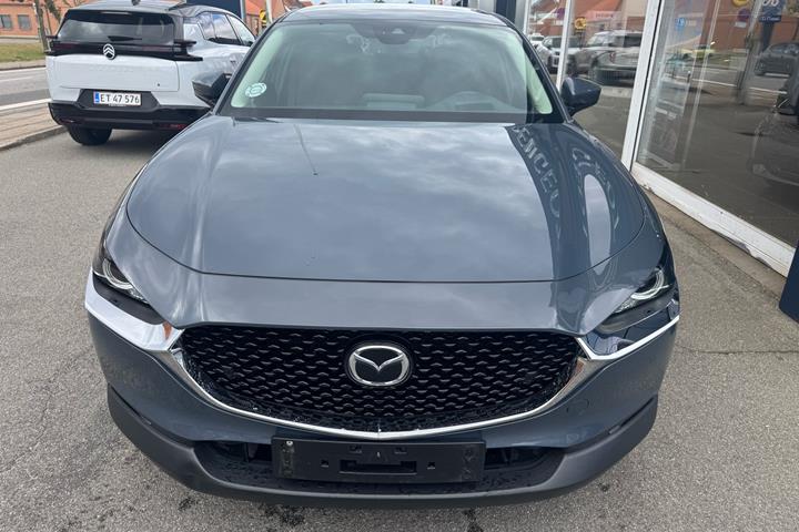 Grå Mazda CX-30 fra 2020