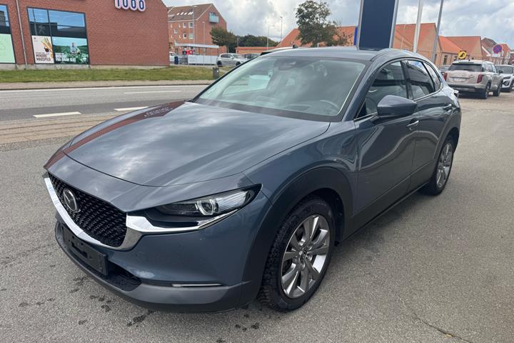 Grå Mazda CX-30 fra 2020