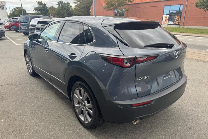 Grå Mazda CX-30 fra 2020