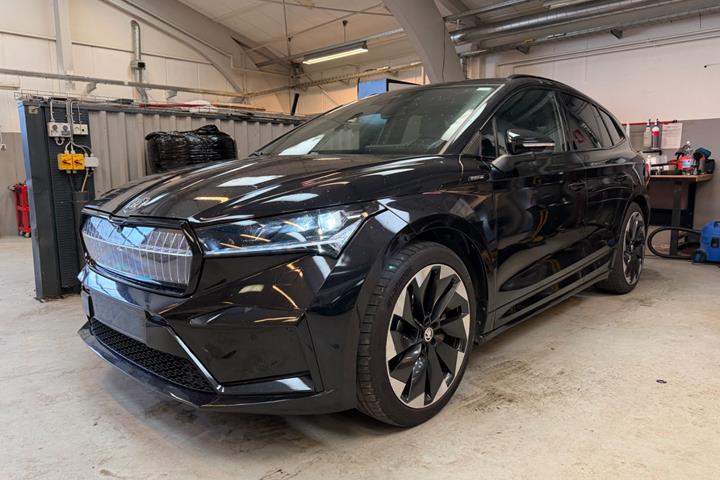 Grøn Skoda Enyaq fra 2022