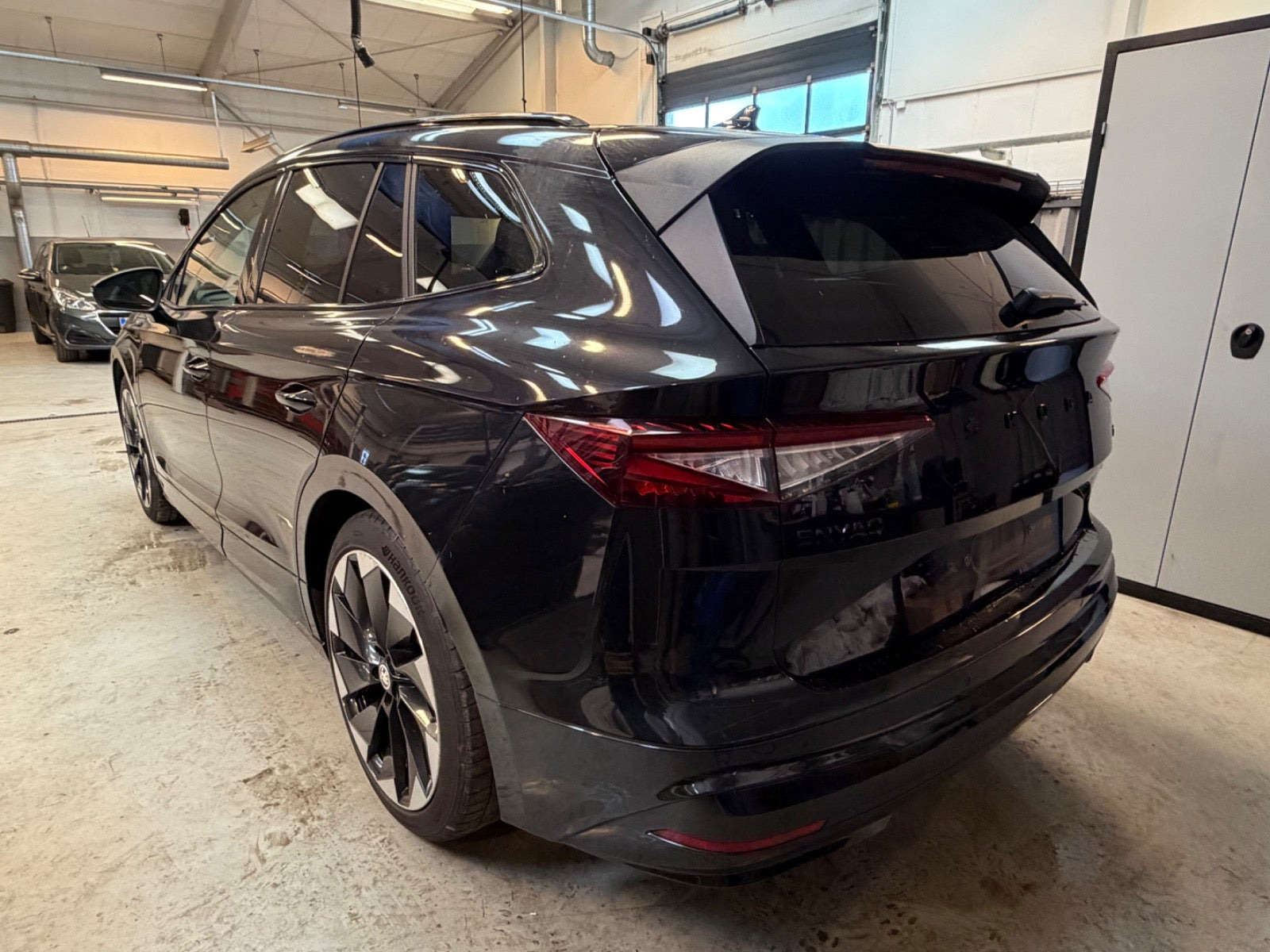 Grøn Skoda Enyaq fra 2022
