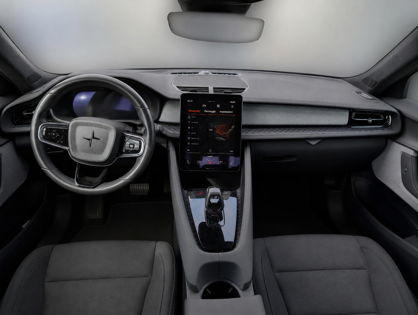Hvid Polestar 2 fra 2023