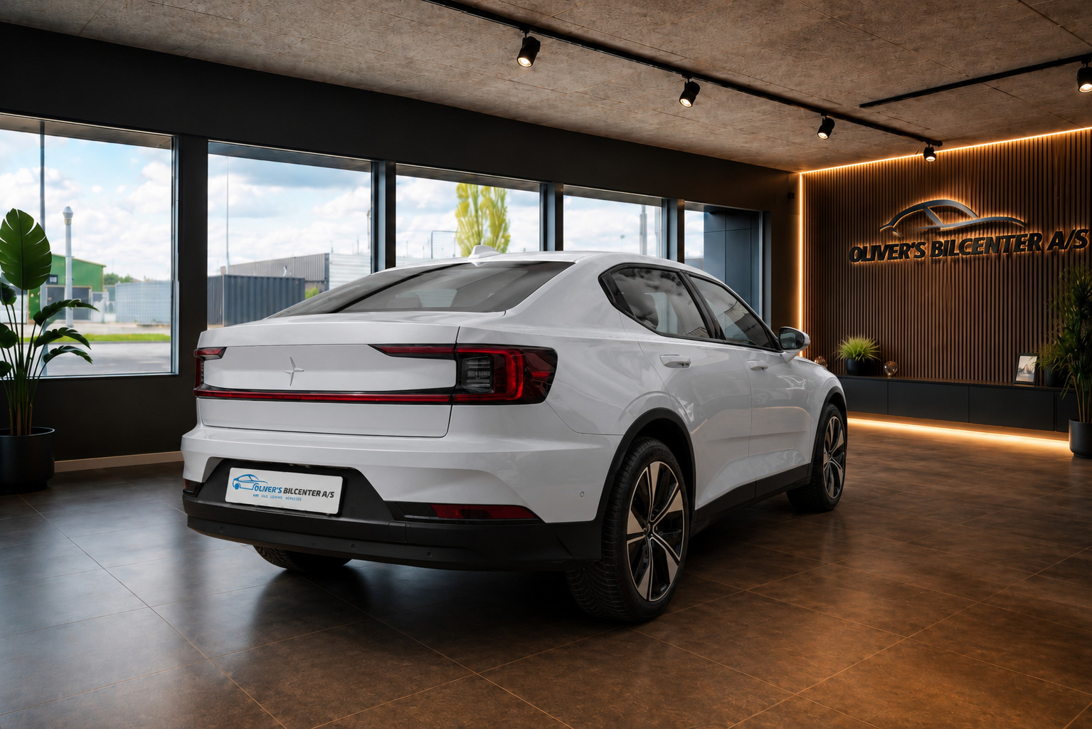 Sølv Polestar 2 fra 2022