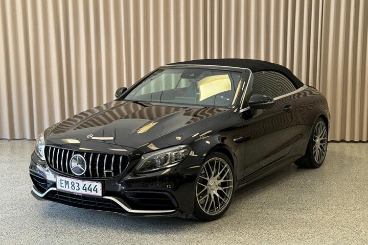 Sort Mercedes C63 fra 2019