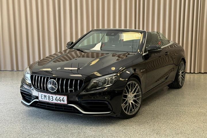 Sort Mercedes C63 fra 2019