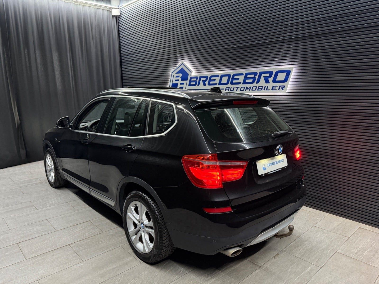 Sort BMW X3 fra 2015