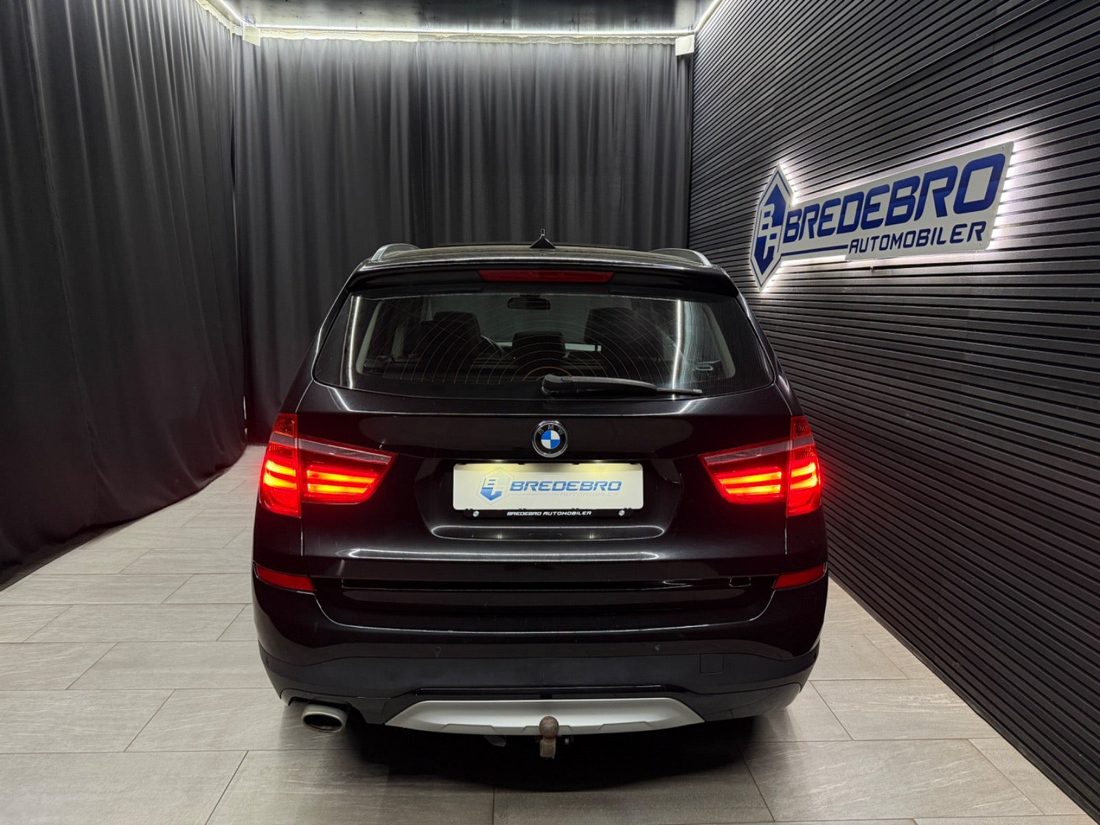 Sort BMW X3 fra 2015