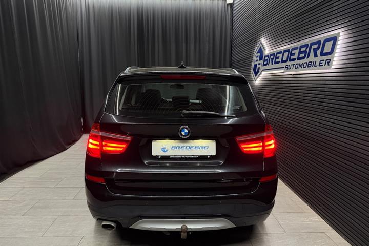 Sort BMW X3 fra 2015