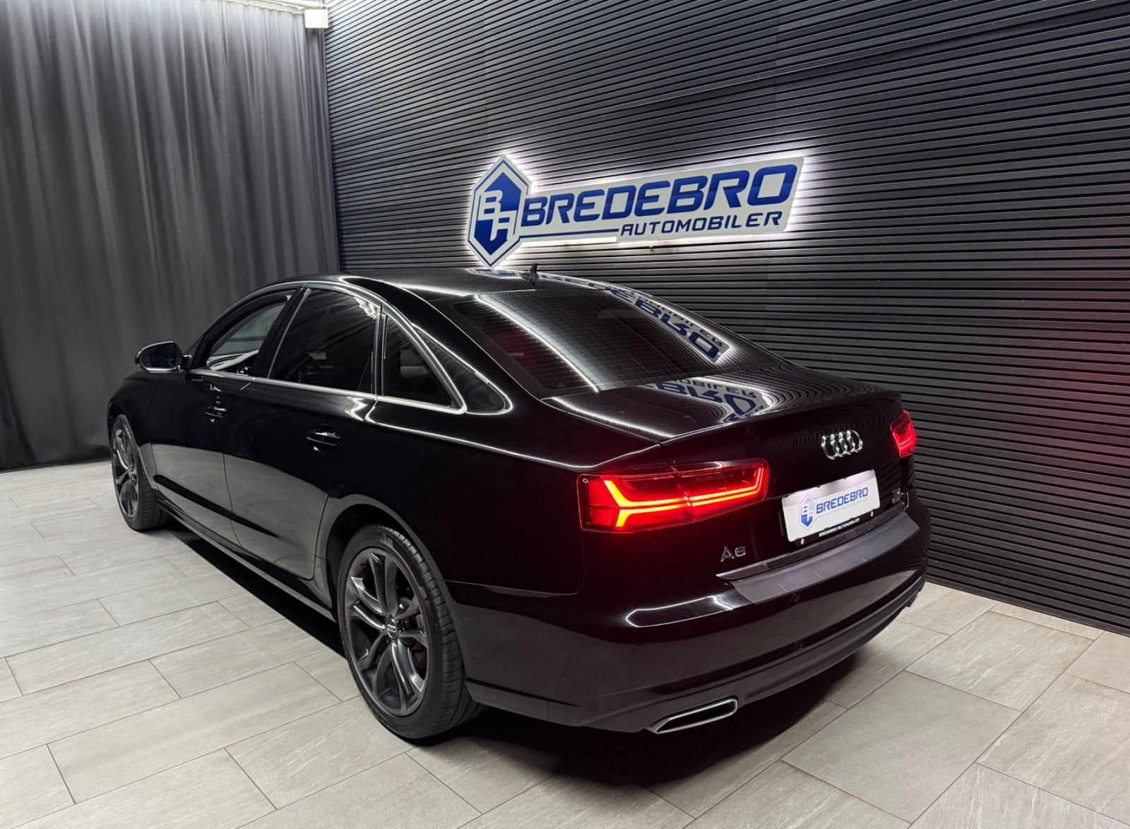 Sort Audi A6 fra 2015