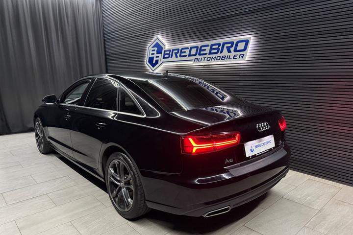Sort Audi A6 fra 2015