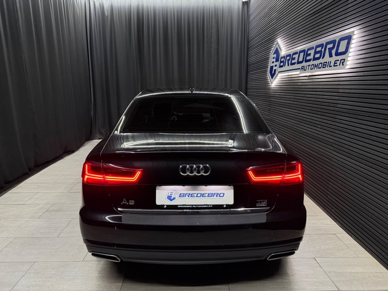 Sort Audi A6 fra 2015