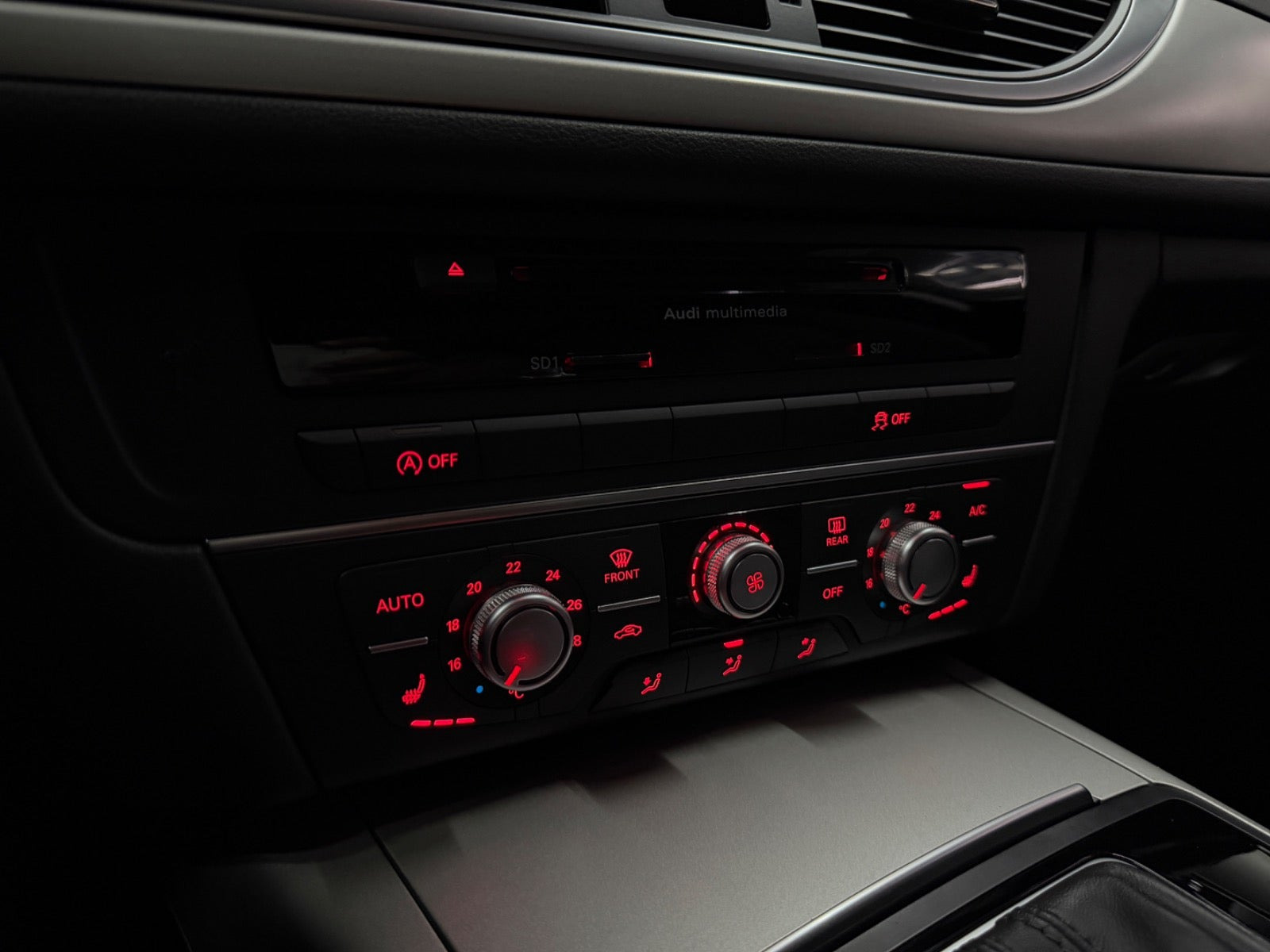 Sort Audi A6 fra 2015