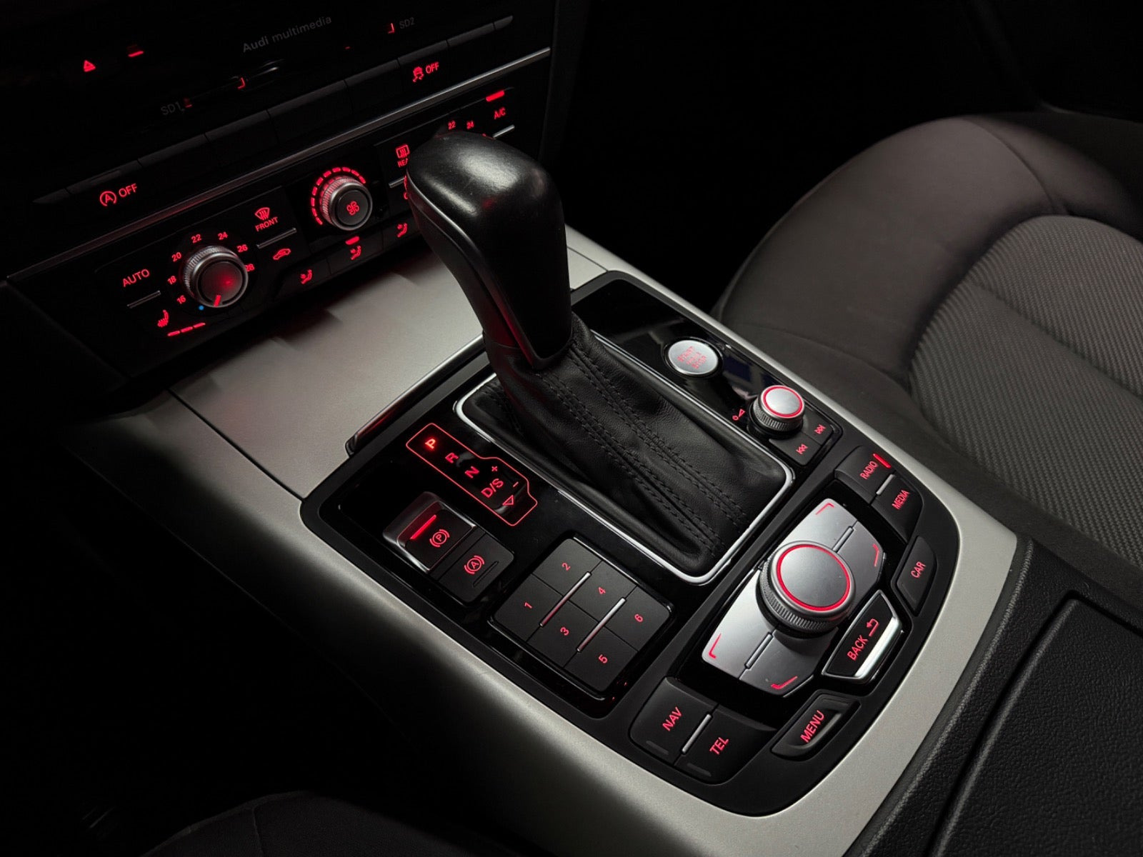Sort Audi A6 fra 2015