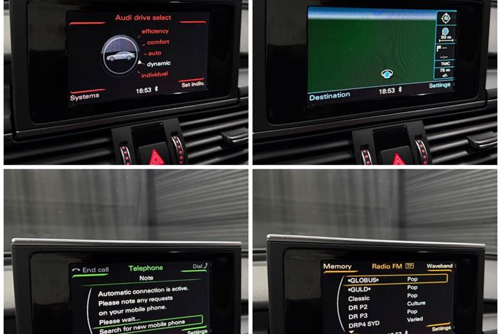 Sort Audi A6 fra 2015