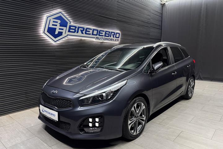 Grå Kia Ceed fra 2018