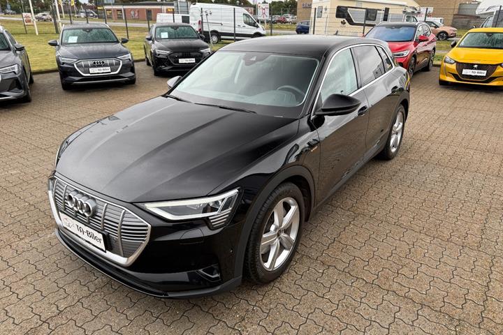 Sort Audi e-tron fra 2023