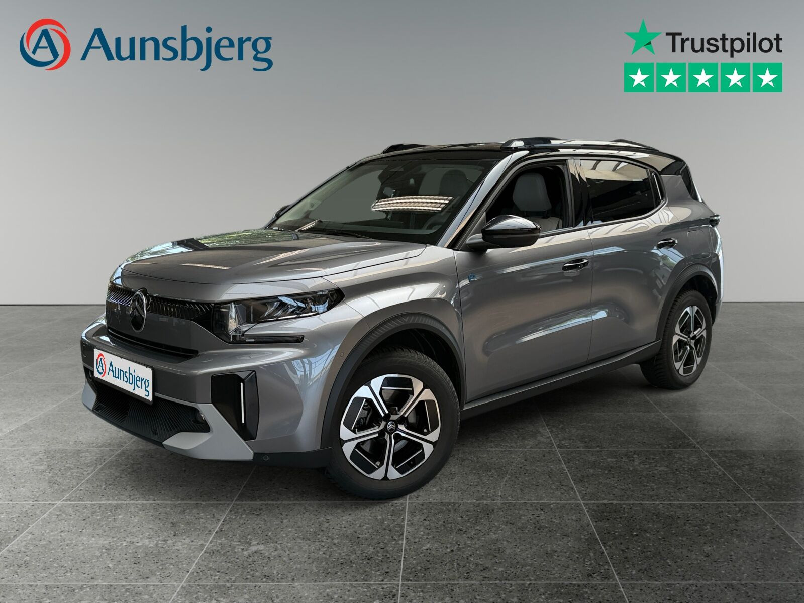Grå Citroën e-C3 Aircross fra 2025