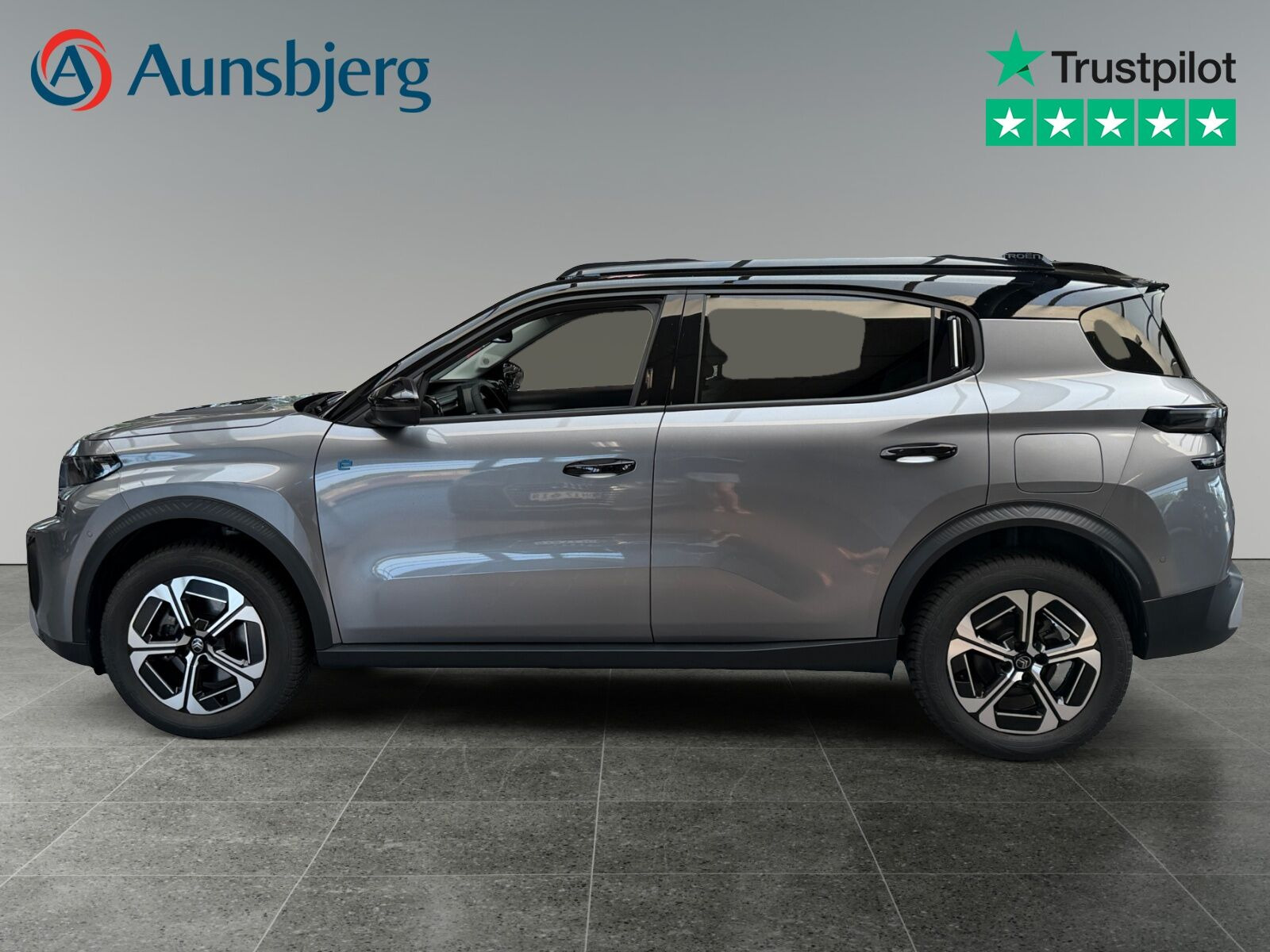 Grå Citroën e-C3 Aircross fra 2025