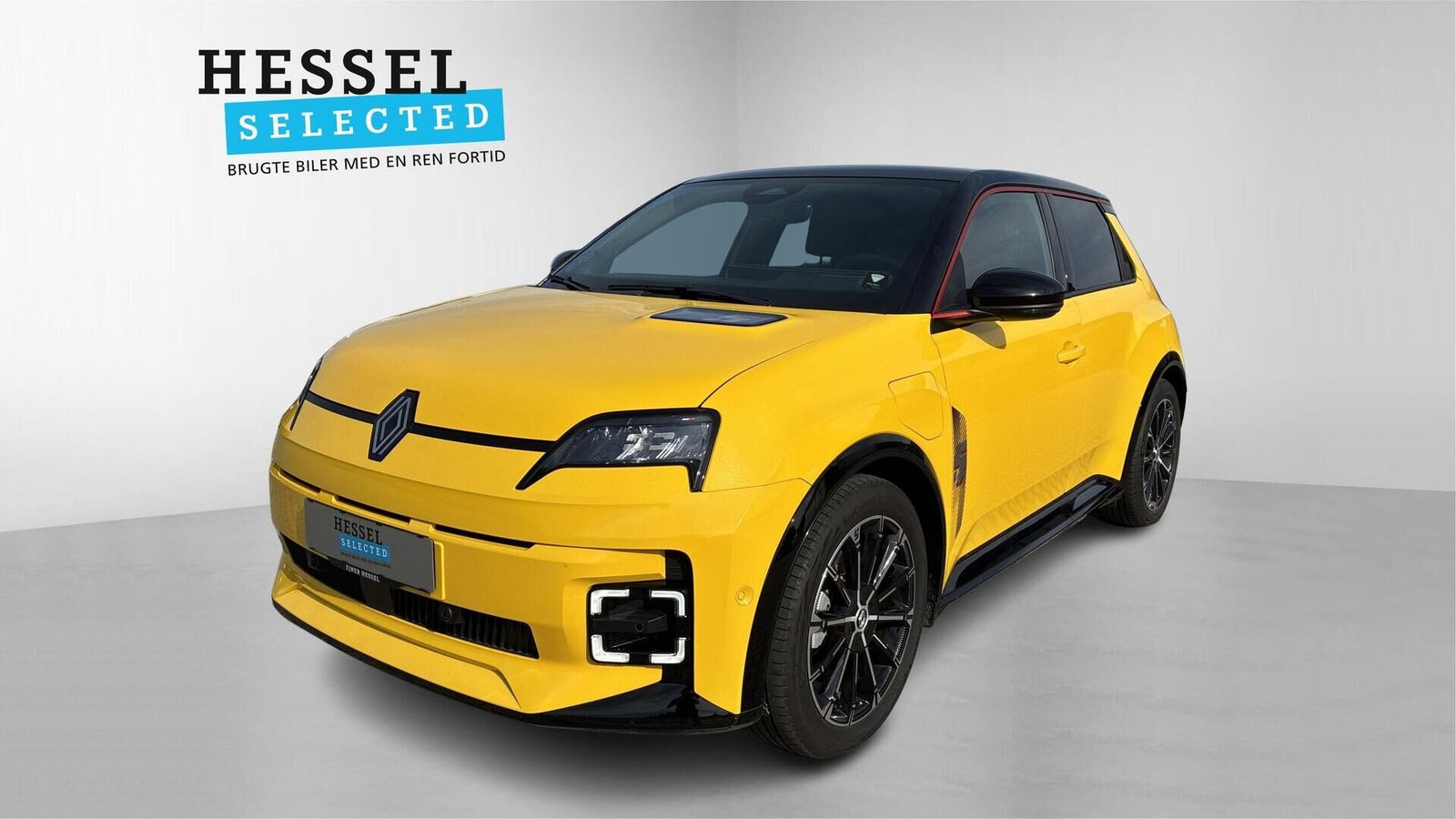 Gul Renault 5 E-Tech fra 2025