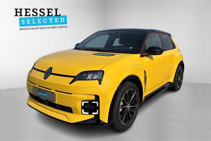 Gul Renault 5 E-Tech fra 2025