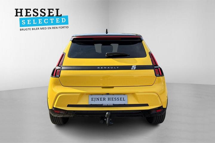 Gul Renault 5 E-Tech fra 2025