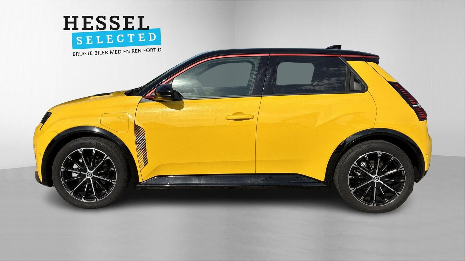 Gul Renault 5 E-Tech fra 2025