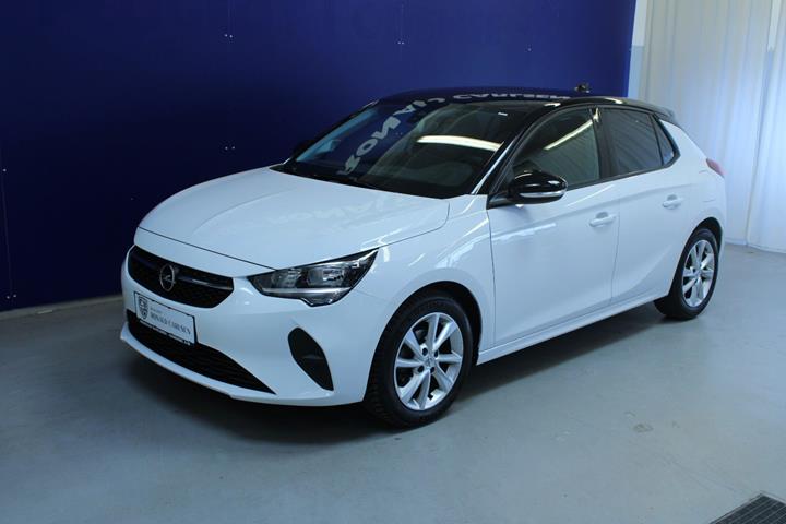 Hvid Opel Corsa fra 2020