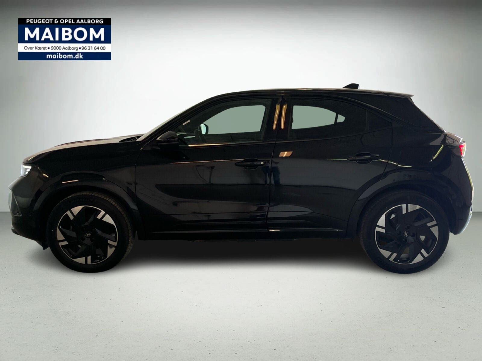 Sort Opel Mokka-e fra 2025